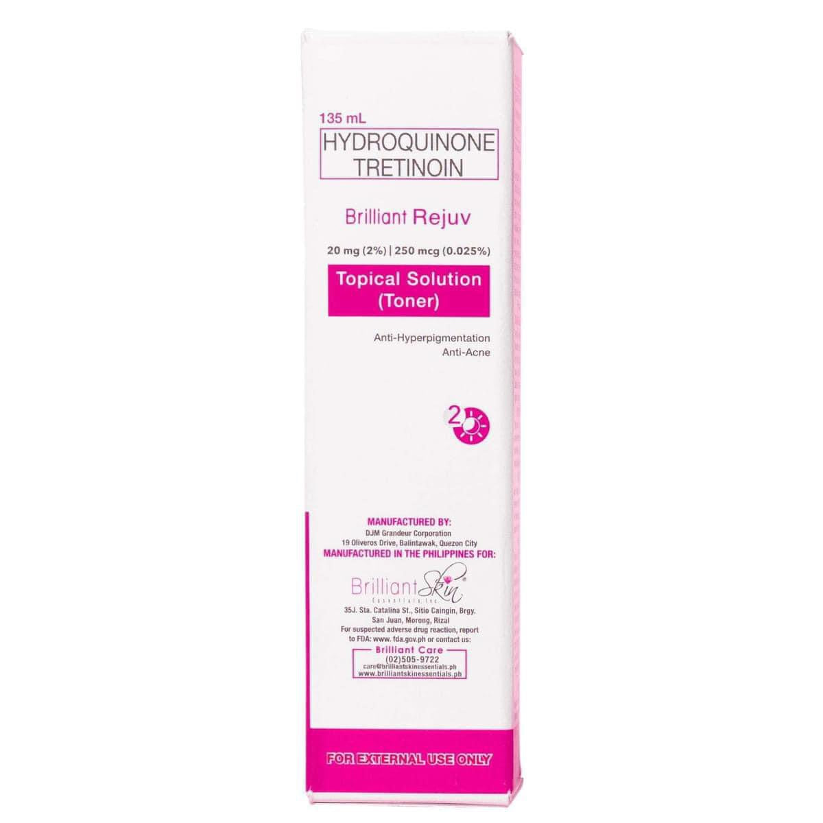 Brilliant - New Formula Rejuvenating Toner - Big size 135 ML