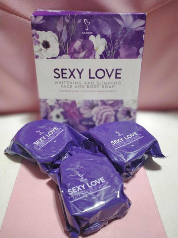 SASKIN - Sexy Love Whitening Face and Body Soap 70g