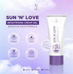 SASKIN - SUN N LOVE Brightening Sunscreen SPF 50 - 60 ML