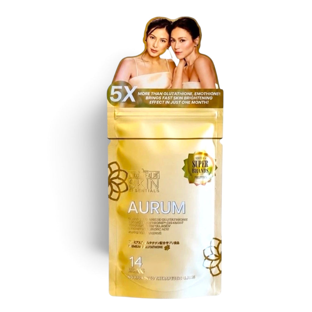 Hikari Skin Essentials - AURUM Glutathione  14 capsules ( sachet )