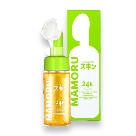 Mamoru - 24K Foaming Glycolic Wash