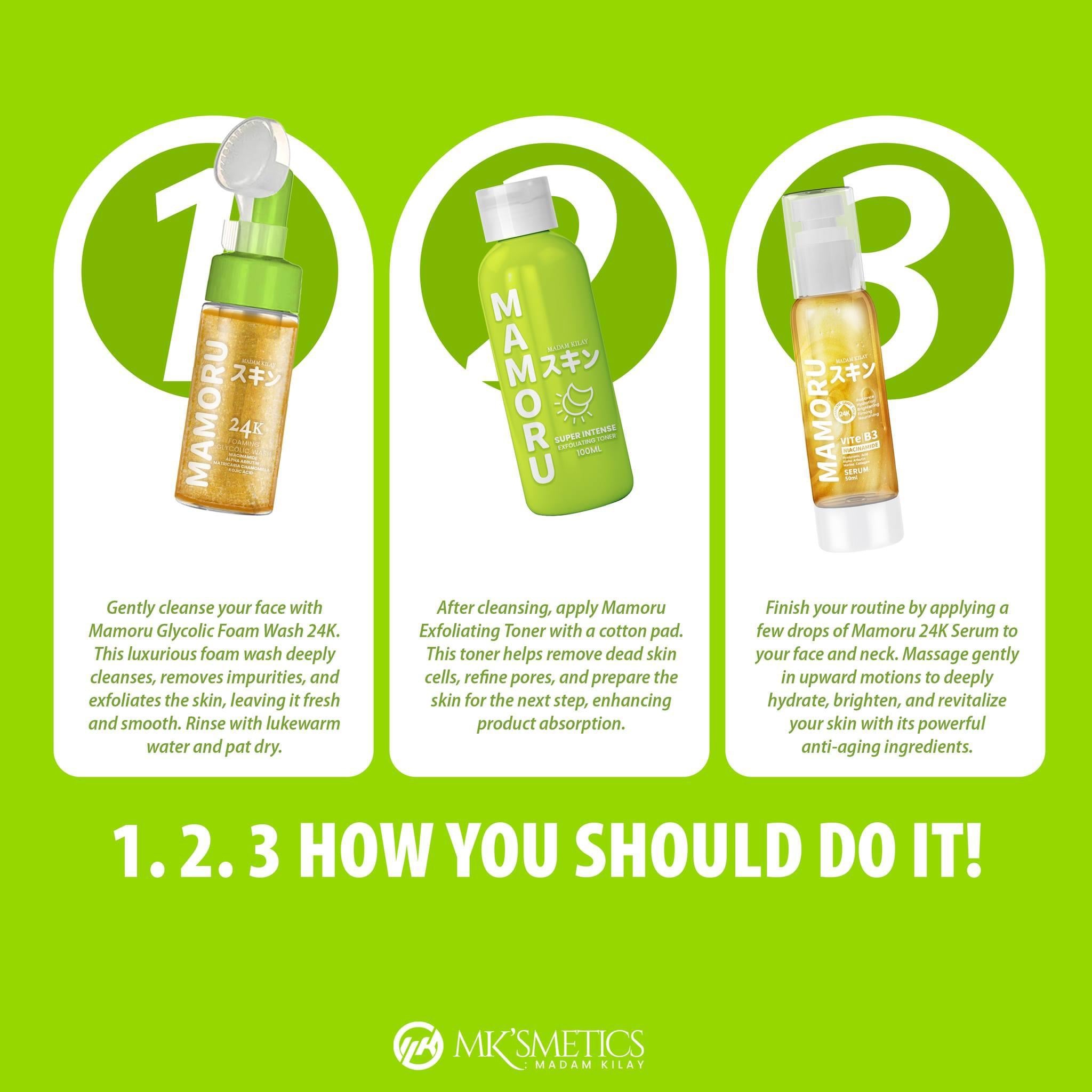 Mamoru - 24K VitE B3 Niacinamide Facial Serum 50 ml