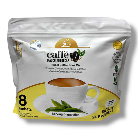 Luxe Slim - Caffe Macchiato “DECAF” 8 x 21g