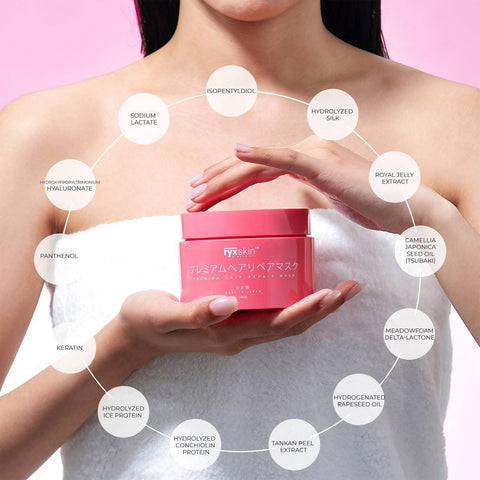 Ryx Skin - Premium Hair Repair Mask - Made in Japan 180 mg