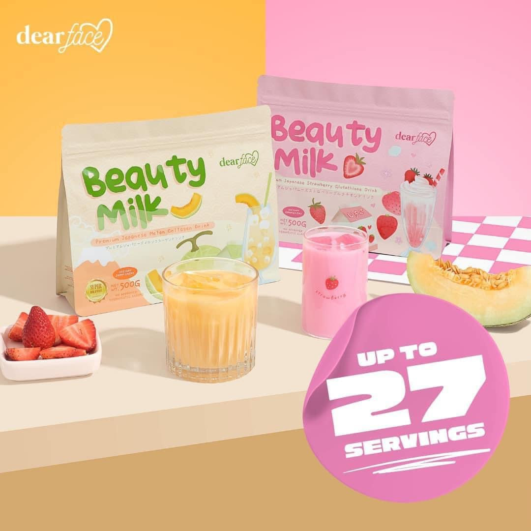 Dear Face - Beauty Milk MELON - HALF KILO 500g - Melon