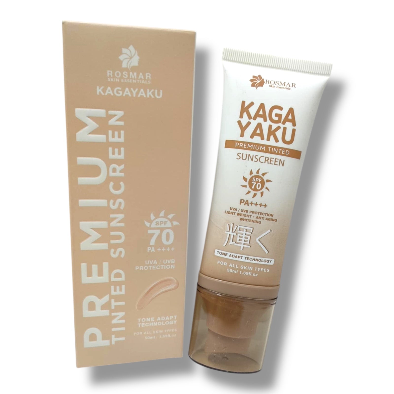 Rosmar Kagayaku - Premium Tinted Sunscreen 50ml