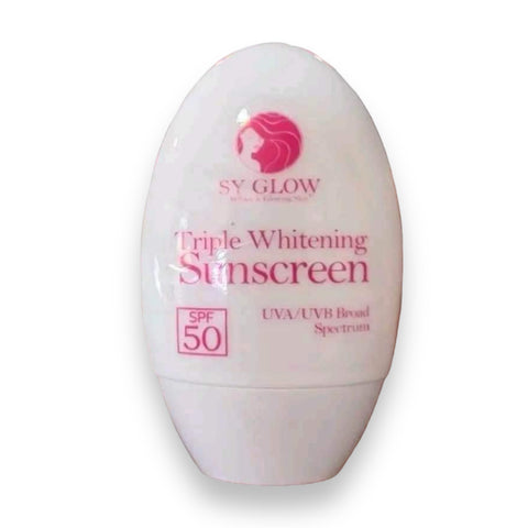 SY GLOW - Triple Whitening Sunscreen SPF50