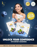 Luxe Slim Blueberry Detoxy Juice 168g - 8 sachet