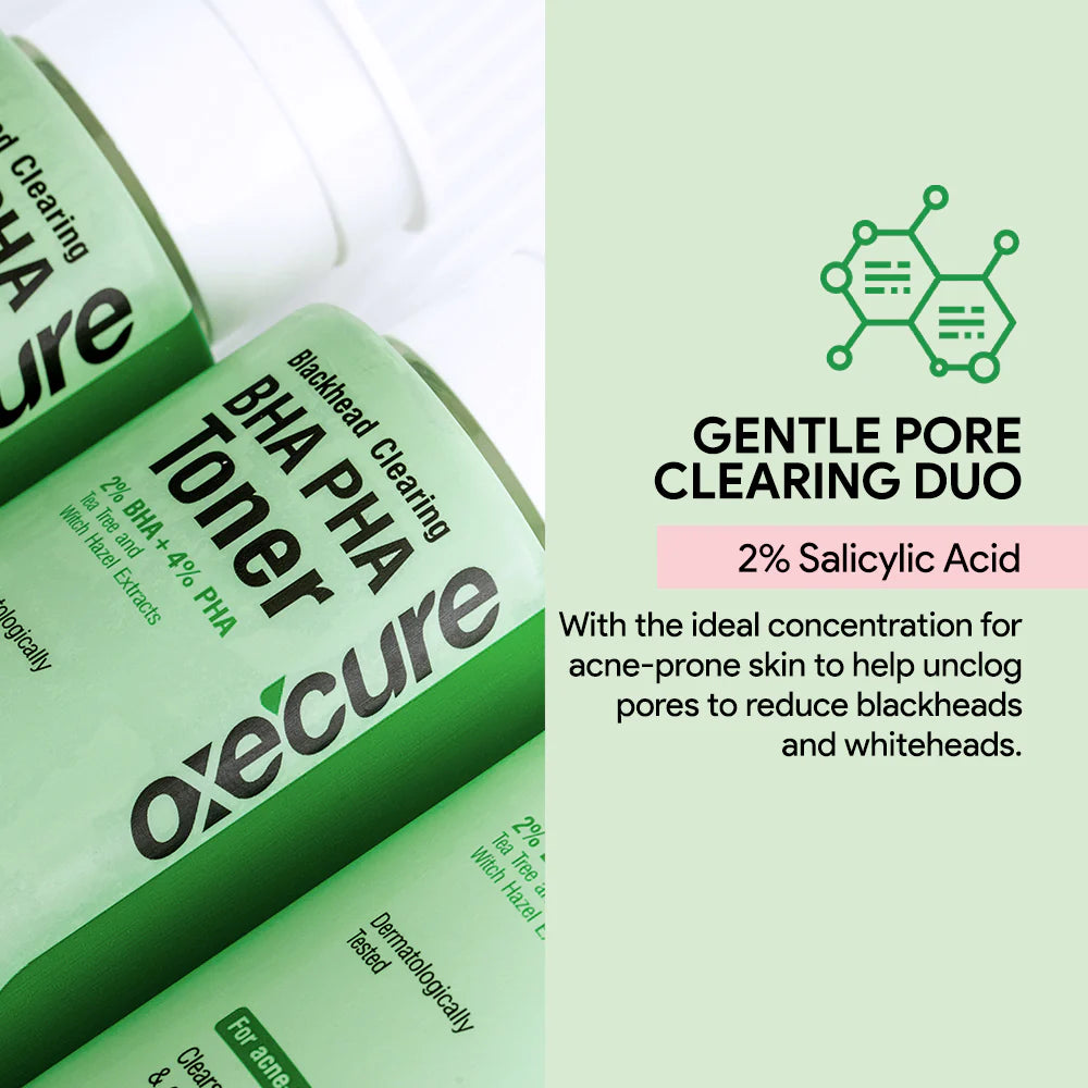 Oxecure - Blackhead Clearing BHA PHA Toner 100 ml