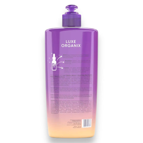 Luxe Organix - Retinol + Gluta Youthful Radiance Whitening Serum Perfume Infused Body Wash 1000g ( PURPLE )