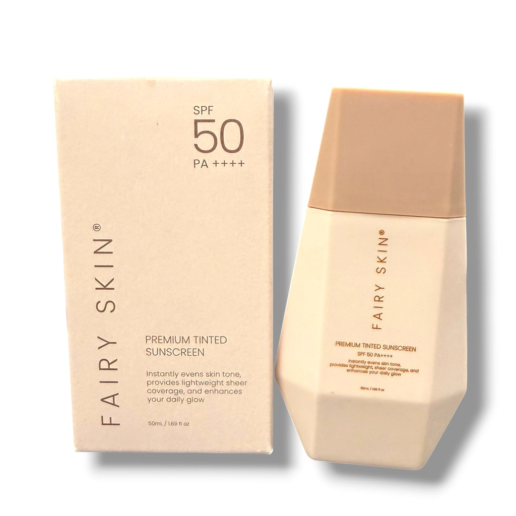 Fairy Skin - Premium TINTED SUNSCREEN SPF 50 PA ++++ 50 ML