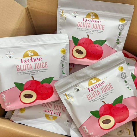 Luxe Slim - Lychee Gluta Juice 8 x 21g
