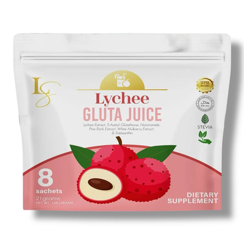Luxe Slim - Lychee Gluta Juice 8 x 21g
