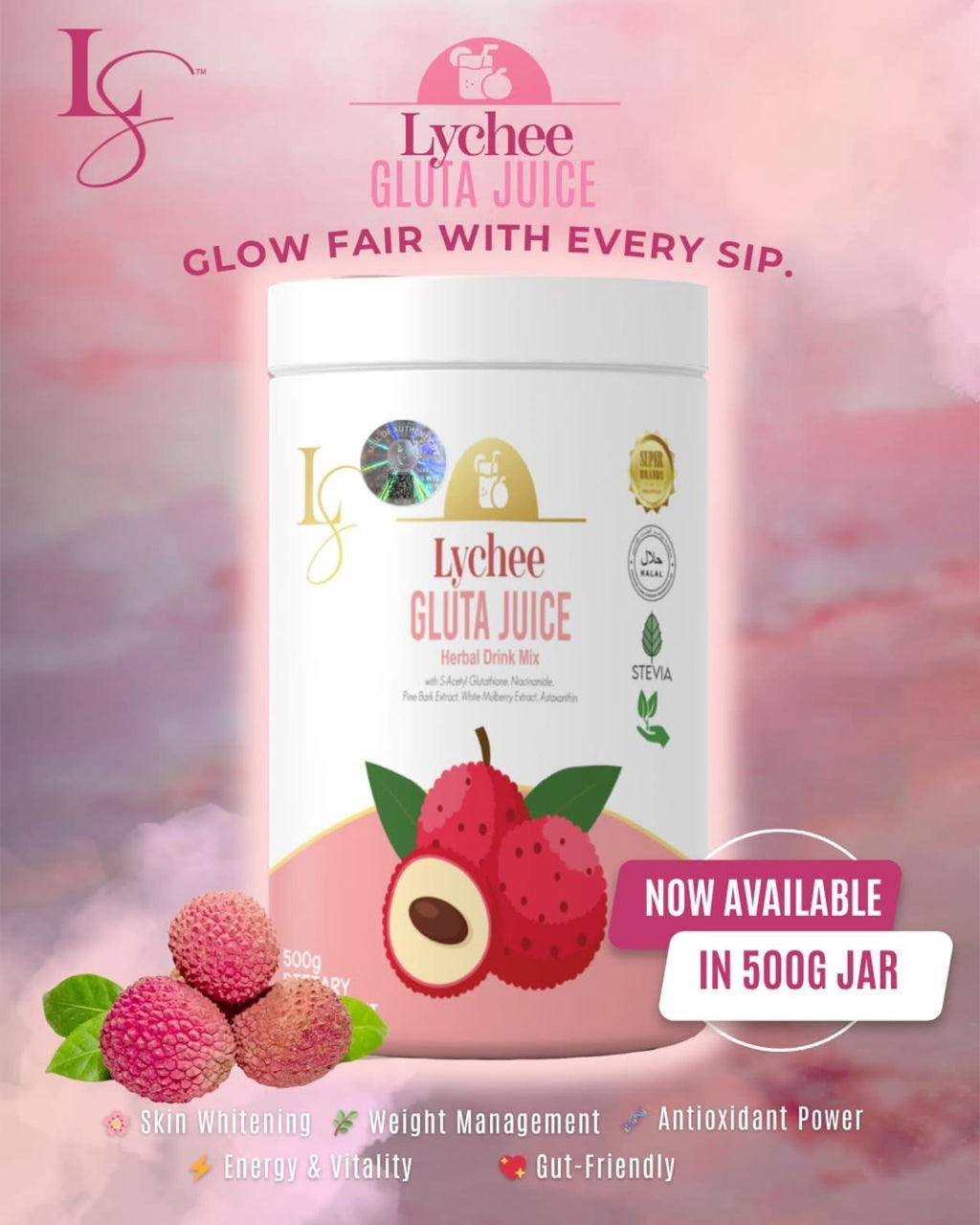 glutathione juice Luxe Slim