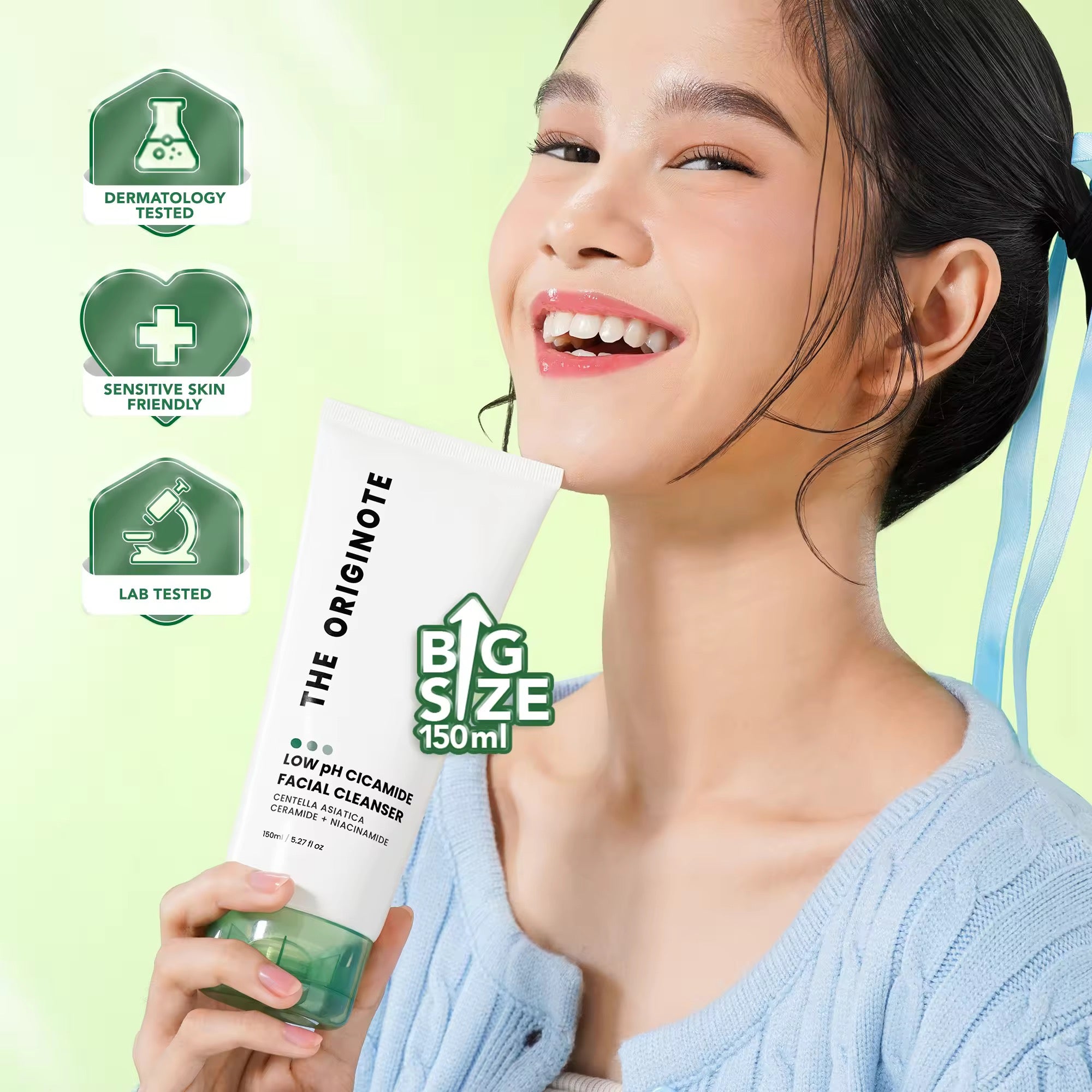 The Originote - Low pH Cicamide Facial Cleanser 150ml