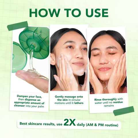 The Originote Low pH Cicamide Facial Cleanser 150ml