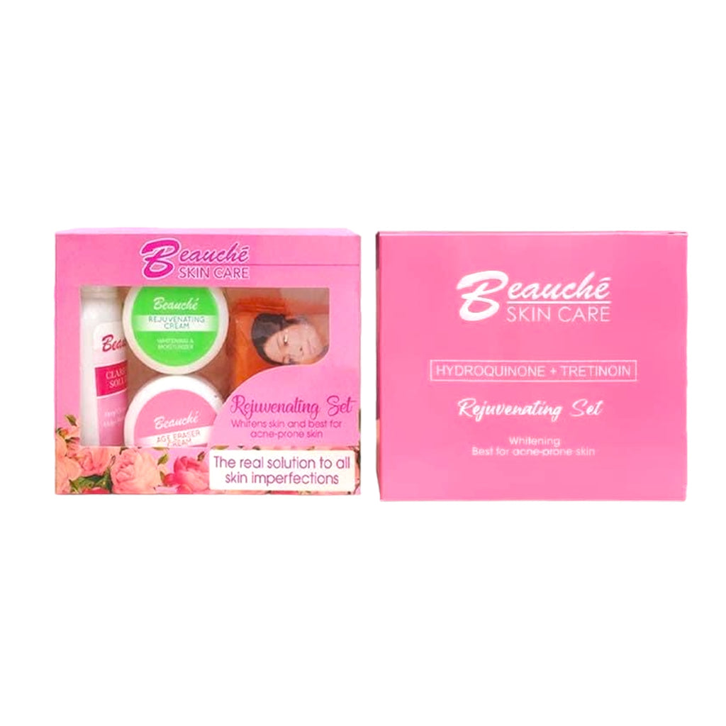 Beauche Skin care Rejuvenating set (light pink box)