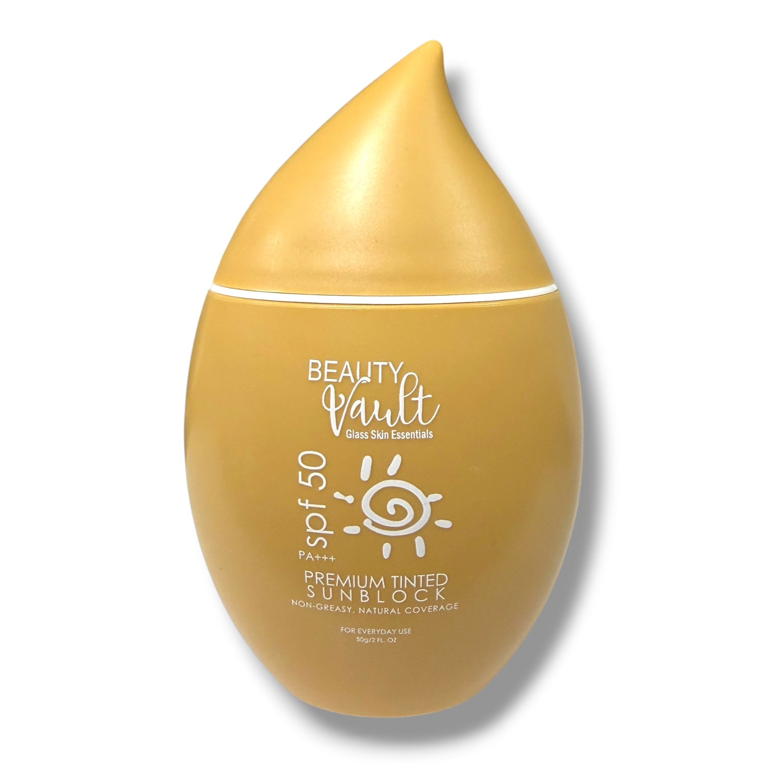 Beauty Vault Tinted Sunscreen SPF 45 - 50g ( EGG size )