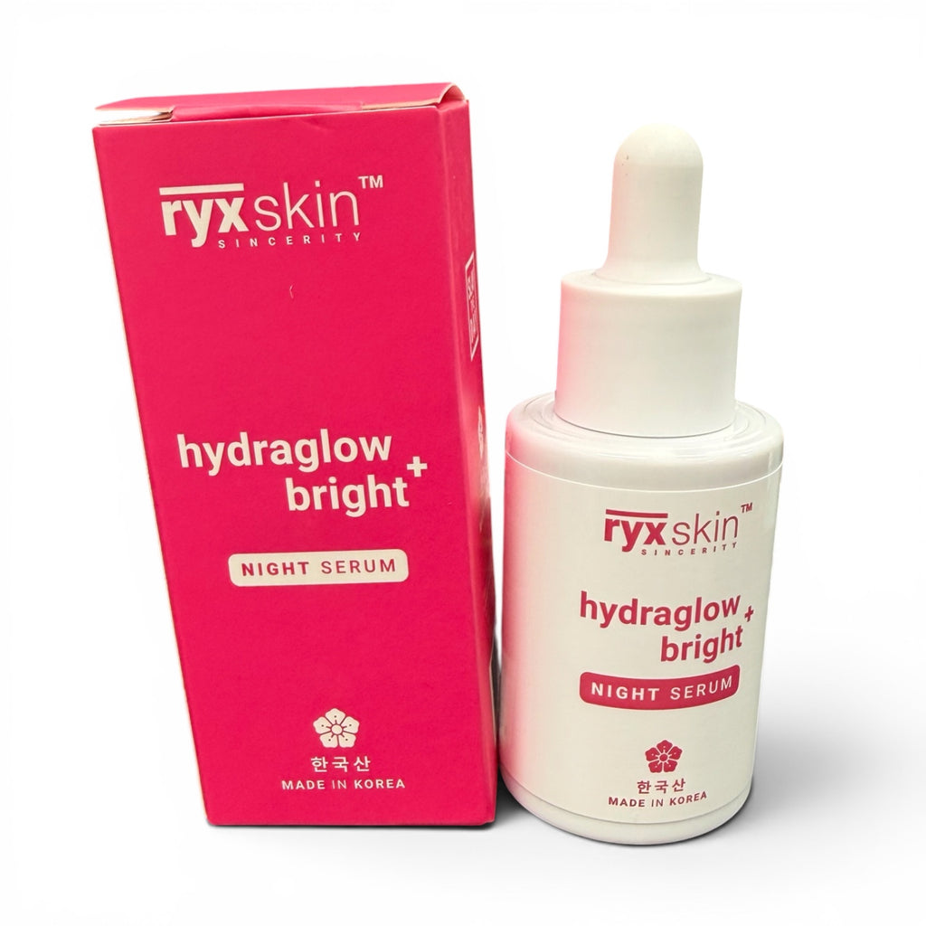RYX Skin Hydraglow+ Bright “ Night Serum” 30ml