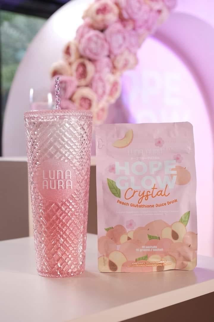 Luna Aura - Crystal Peach  Juice Drink 10 sachet