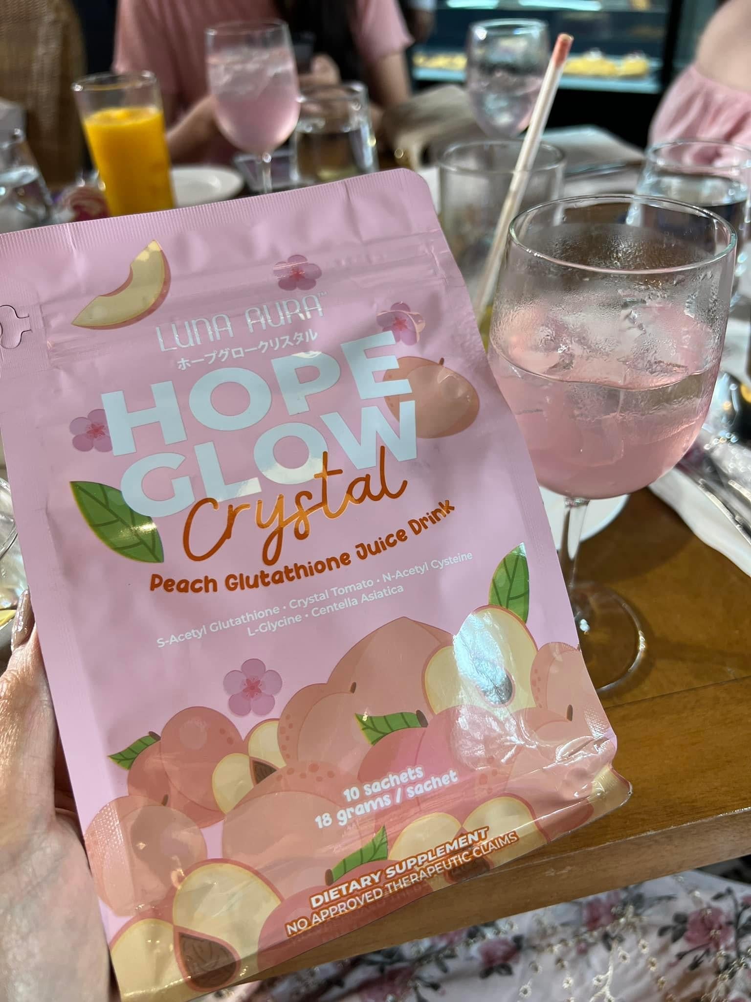 Luna Aura - Crystal Peach  Juice Drink 10 sachet