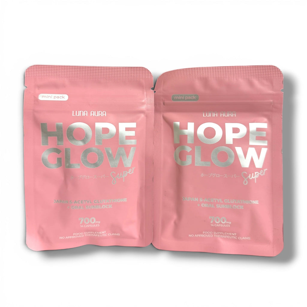 Luna Aura Hope Glow Super - Mini Pack 700mg 14 capsule x 2 pack