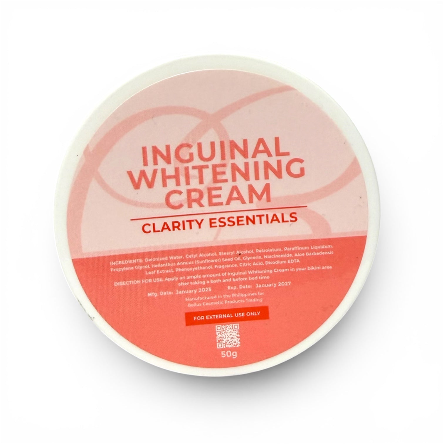 Clarity Essentials - Inguinal Whitening Cream 25g
