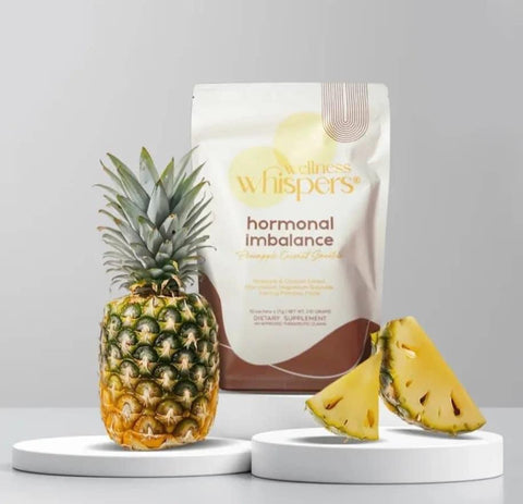 Wellness Whispers - Hormonal Imbalance - PINEAPPLE COCONUT SMOOTHIE 10 x 21g