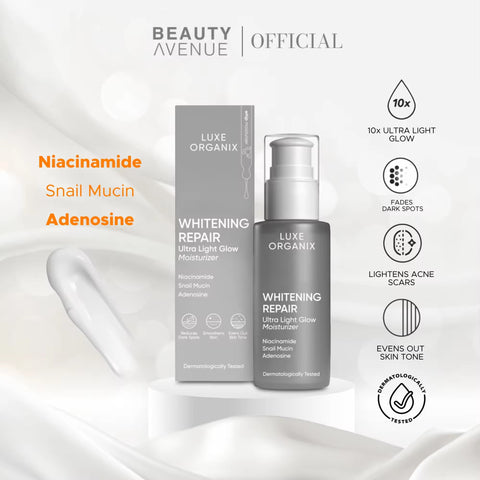 Luxe Organix - Whitening Repair Ultra Light Glow “MOISTURIZER” 80ml