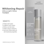 Luxe Organix  - Whitening Repair Ultra Light Glow “TONER” 150ml - ( Gray Bottle )