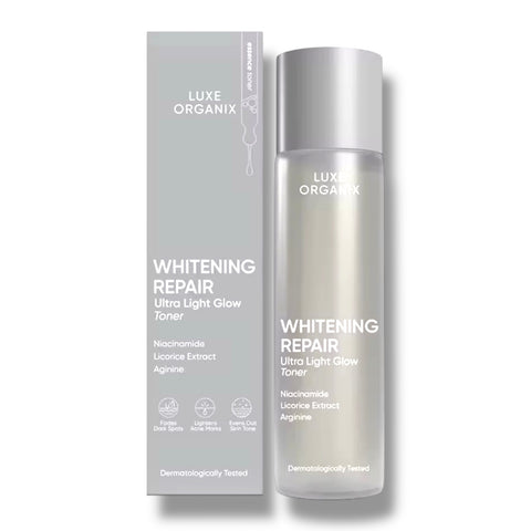 Luxe Organix  - Whitening Repair Ultra Light Glow “TONER” 150ml - ( Gray Bottle )