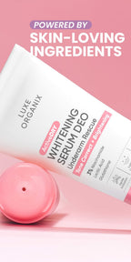 Luxe Organix Active Dry Whitening Serum Deo Underarm Rescue 3% Tone Correct + Brightening (Pink)