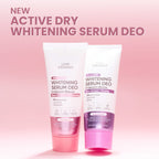 Luxe Organix Active Dry Whitening Serum Deo Underarm Rescue 3% Tone Correct + Brightening (Pink)