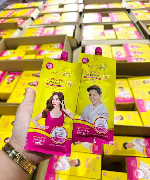 Brilliant Skin Essentials Sunblock / Sunscreen Cream Refill Sachet 50g