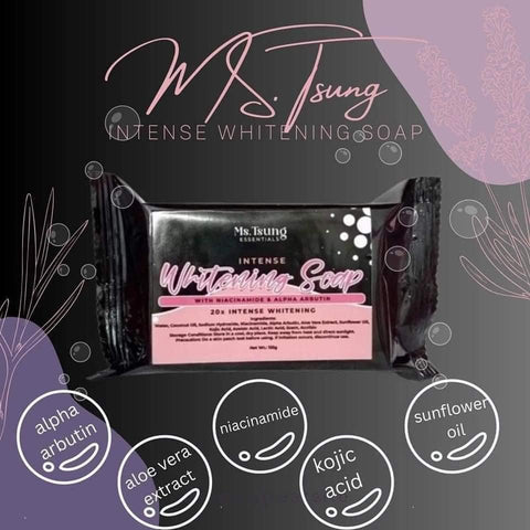 Ms. Tsung Essentials - Intense Whitening Soap with Niacinamide & Alpha Arbutin 135g