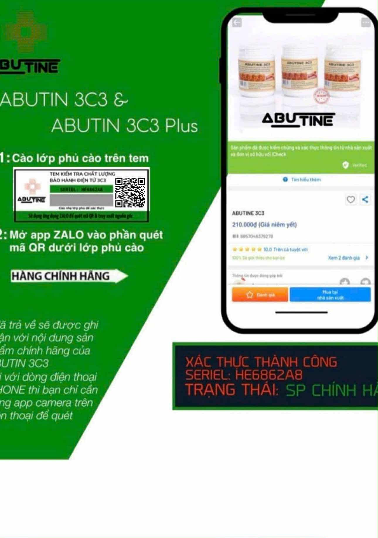 ABUTINE LOTION 3C3 - with leak (SAle)