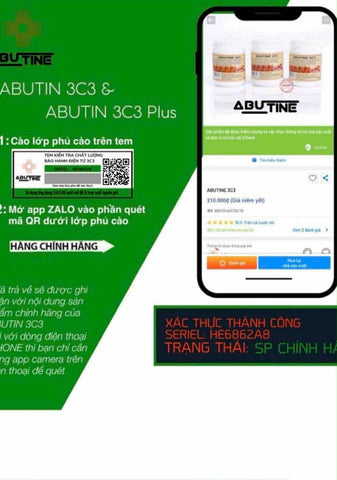 ABUTINE LOTION 3C3 - New bottle