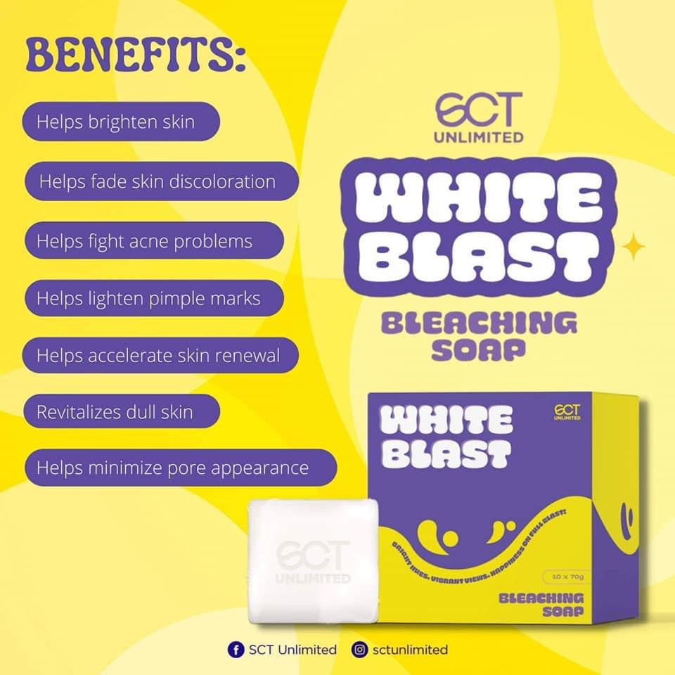 SCT Unlimited - White Blast Bleaching Soap 70g