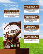 Glowming - CHOCO - Chocolate Powder Drink Mix - 10 sachet x 20g