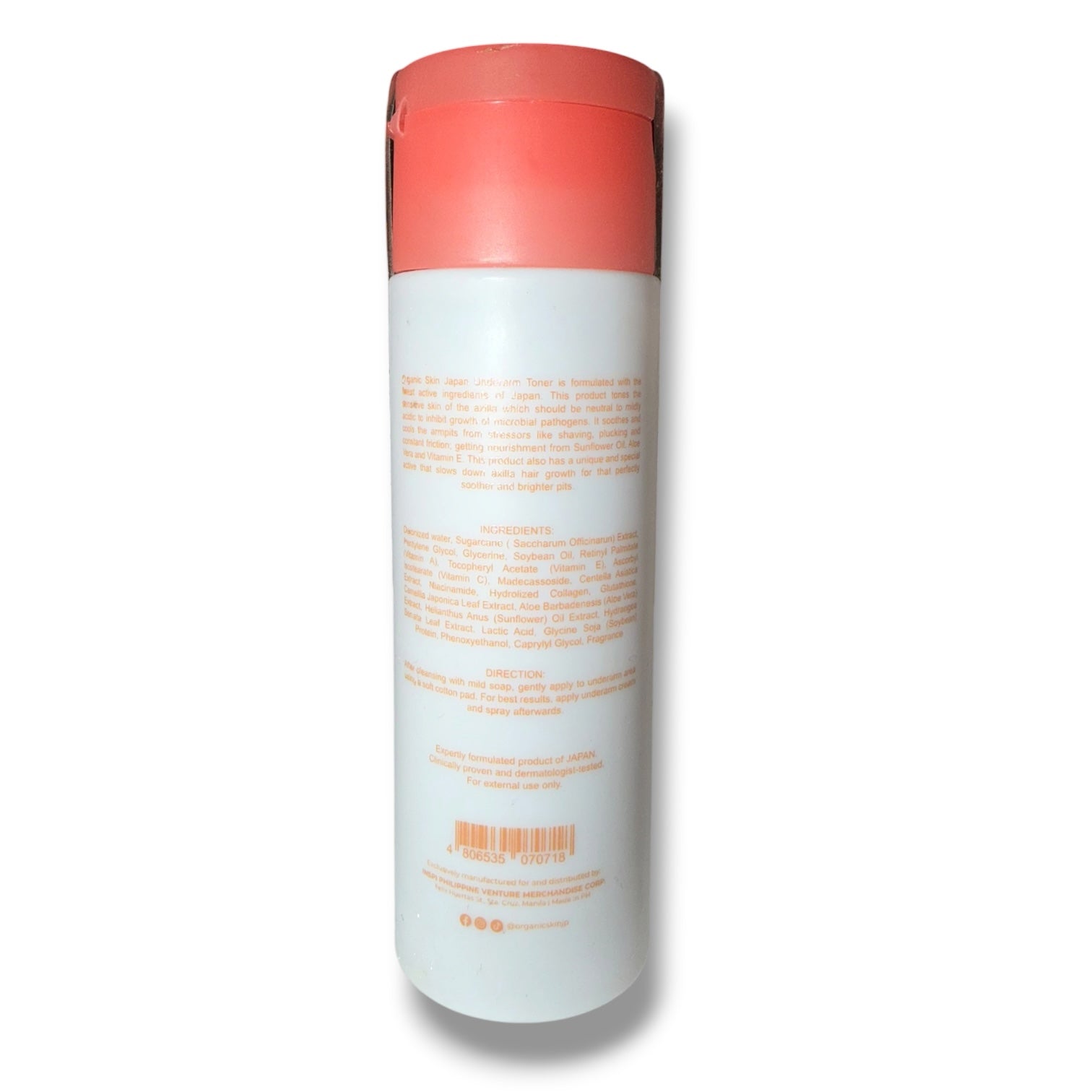 Organic Skin - Intensive Whitening Underarm Toner 60 ml