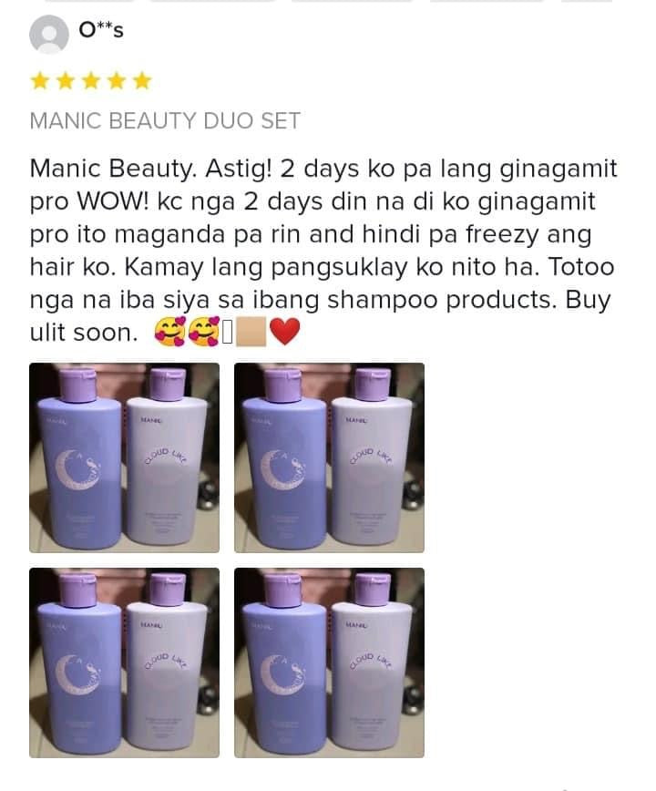 Manic Beauty - LIKE A DREAM - Nourishing Shampoo 250 ML