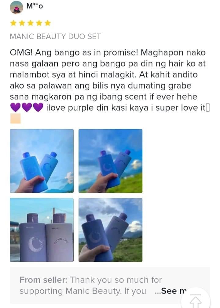 Manic Beauty - LIKE A DREAM - Nourishing Shampoo 250 ML