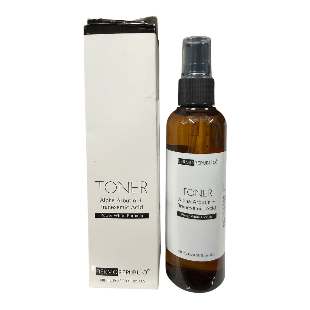 Dermo Republiq Alpha Arbutin + Tranexamic Acid Toner (Power White Formula) – 100 mL