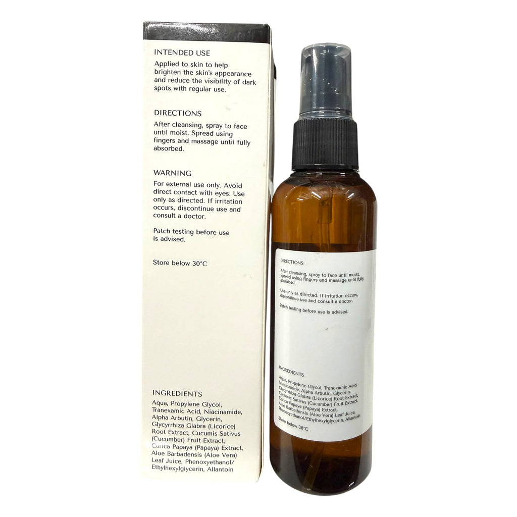 Dermo Republiq Alpha Arbutin + Tranexamic Acid Toner (Power White Formula) – 100 mL