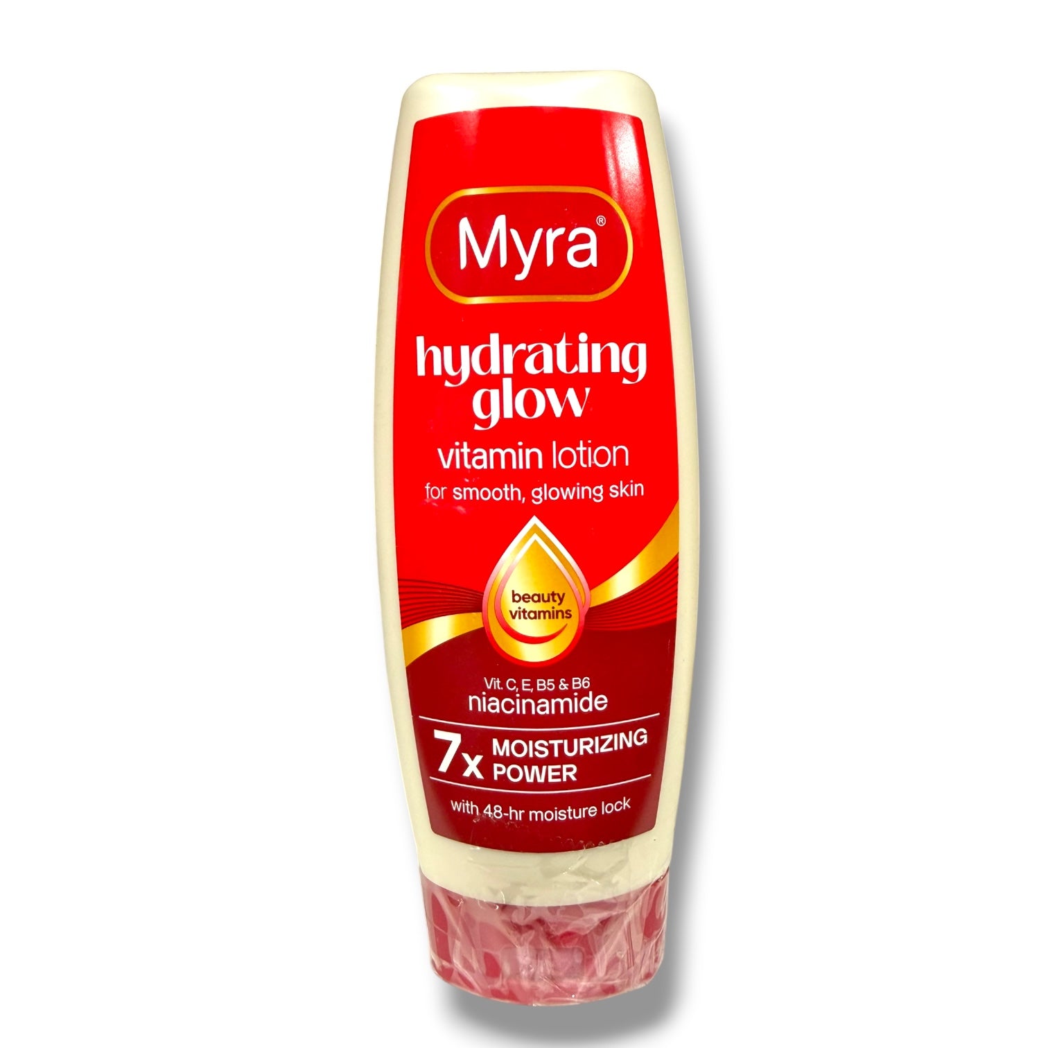 Myra E - Hydratint Glow Vitamin Lotion 400 ML - ( Red )