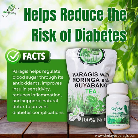Paragis w/ Moringa & Guyabano Tea 36g - 20 tea bags