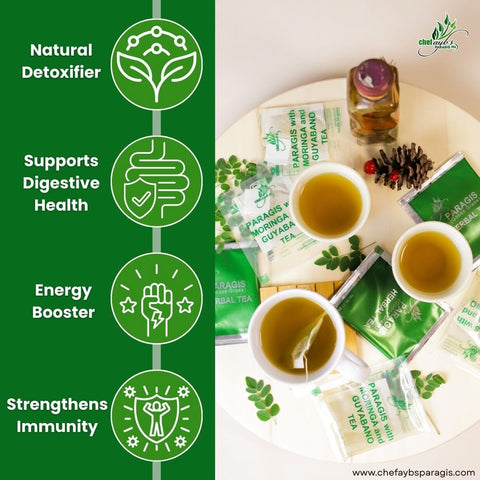 Paragis w/ Moringa & Guyabano Tea 36g - 20 tea bags