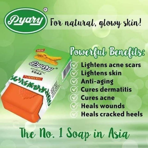 Pyary Ayurvedic -  Turmeric Soap 75g
