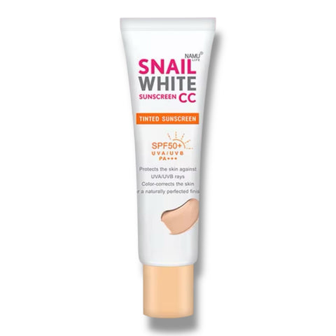 SnailWhite CC Sunscreen - “TINTED SUNSCREEN” SPF 50+ - 30 ml