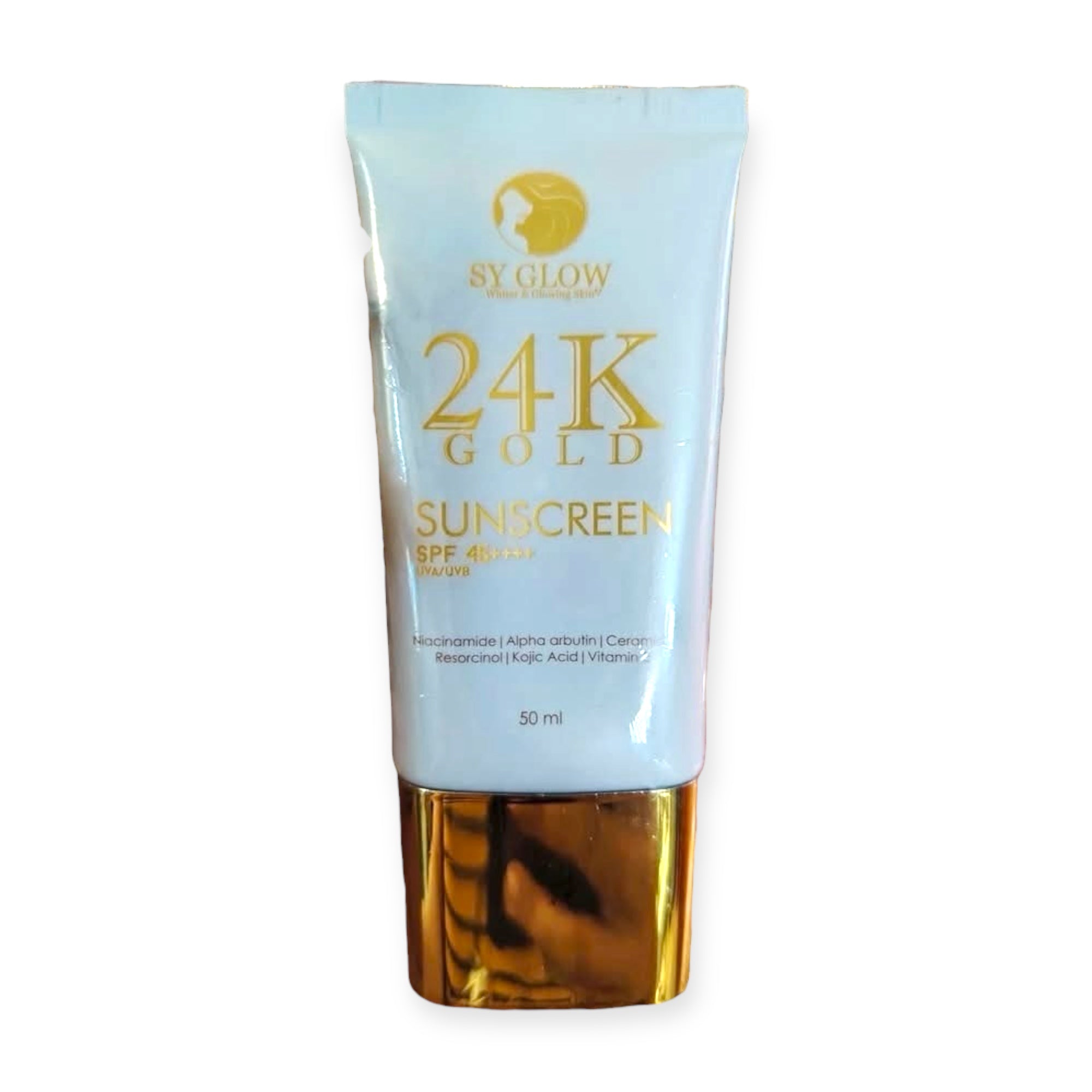 Sy Glow - 24k Gold SUNSCREEN SPF 45++++ 50ml
